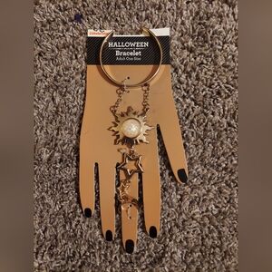 "Halloween" Chain-to-ring Bracelet
